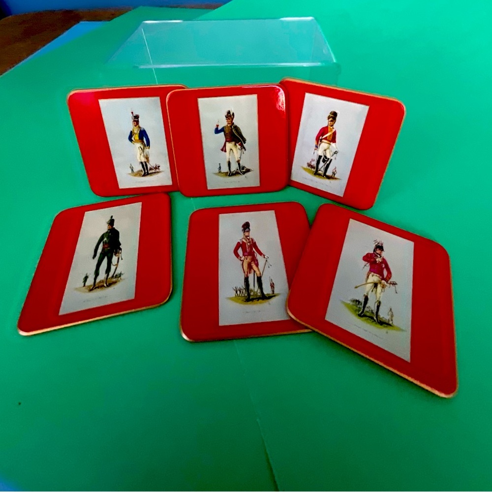 English Cork Coasters